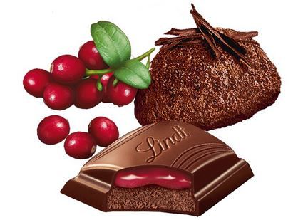 13er Pack Lindt & Sprüngli Mousse Cranberry, je 150g für 27,99€ (statt 41€)