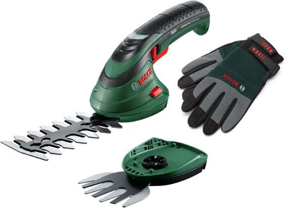 Bosch Home and Garden Akku Grasscheren Set Isio für 67,89€ (statt 72€)