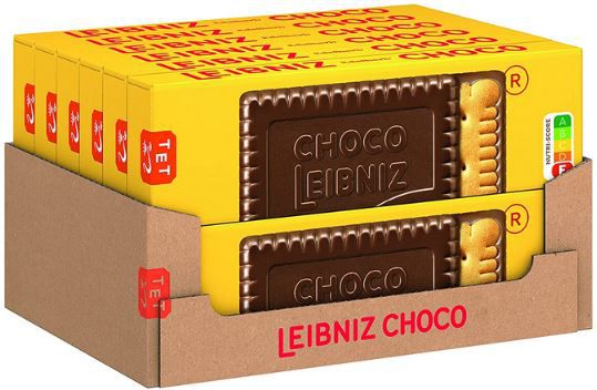 12er Pack Leibniz Choco Butterkeks Edelherb, je 125g ab 10€ (statt 18€)