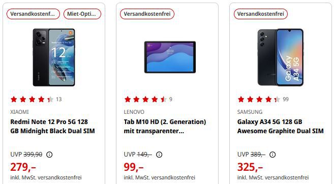 Android Weeks bei MediaMarkt   z.B. ACER Chromebook 314 für 299€ (statt 349€)