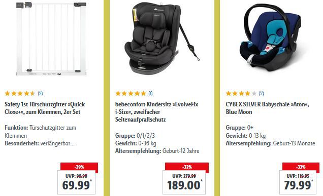 Lidl: Bis zu 30% Rabatt auf Alles für die Familie   z.B. Parkside Arbeitsstrahler für 29€ (statt 37€)