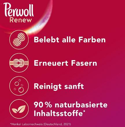 Perwoll Renew Color Waschmittel, 52WL ab 7,59€ (statt 12€)