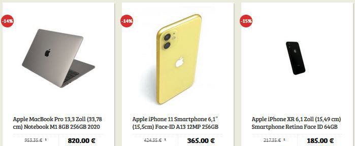 Dealclub: 10% Extra Rabatt auf Apple   z.B. Apple iPhone 12 (128GB) für 531€ (statt 600€)