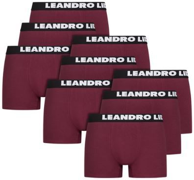 9er Pack LEANDRO LIDO Ravello Herren Boxershorts für 23,49€ (statt 31€)