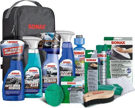 SONAX Innenraum + Scheibe-Set mit Tasche für 57,66€ (statt 69€)