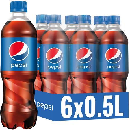 6er Pack Pepsi Cola, 0,5L Flasche ab 3,86€ + Pfand (statt 5€)