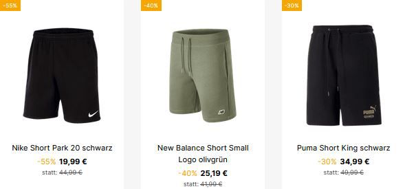 Geomix: großer Shirt + Shorts Sale mind. 30% Rabatt + VSK Frei ab 25€