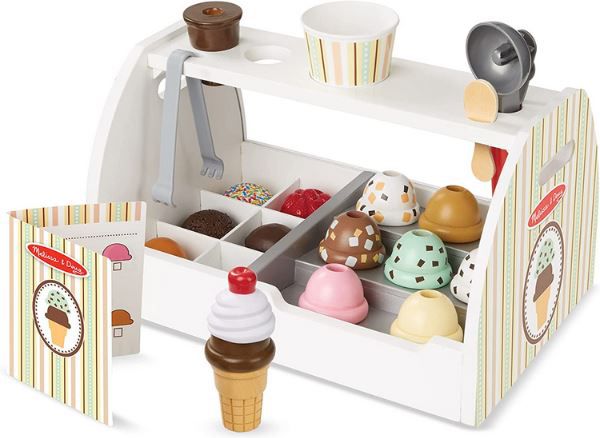 Melissa & Doug Holz Eisdiele + Zubehör für 44,99€ (statt 56€)