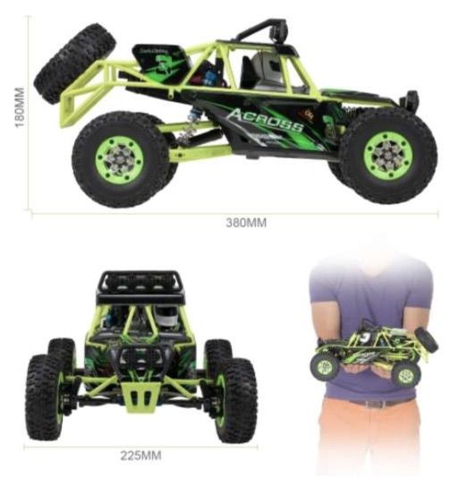 Wltoys 12427 RC Auto mit 4WD & max. 50 km/h für 68,93€ (statt 103€)