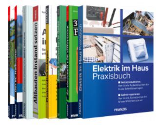 Franzis: FRANZIS Heimwerker E Book Paket gratis (statt ca. 490€)