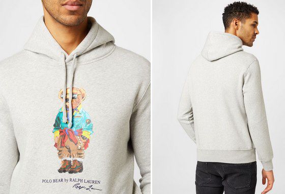 Polo Ralph Lauren Hoodie mit Bear Print für 125,40€ (statt 170€)