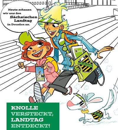 Sachsen: Ausmalheft für Kinder gratis
