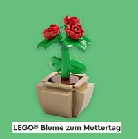 Gratis Muttertagsblume bei Bauaktion in LEGO® Stores am 07. & 08.05.25