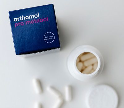 Produktprobe von Orthomol Pro metabol gratis anfordern