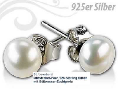 Pearl: St. Leonhard Ohrstecker Paar gratis (statt ca. 35€) + 5,95 VSK
