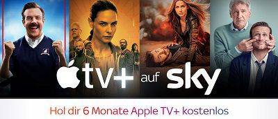 Mit Sky Extra 6 Monate Apple TV+ gratis