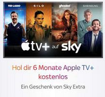 Mit Sky Extra 6 Monate Apple TV+ gratis