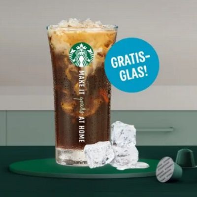 Mit Kauf von STARBUCKS® Produkten STARBUCKS® Glas kostenlos erhalten