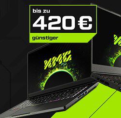 Bestware CAGGTUS Deals: bis zu 420€ Rabatt auf Gaming Laptops