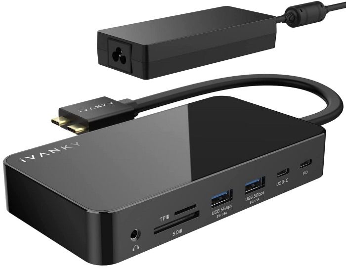 MacBook Pro 180W USB C Docking Station mit 12 Ports für 110,79€ (statt 180€)