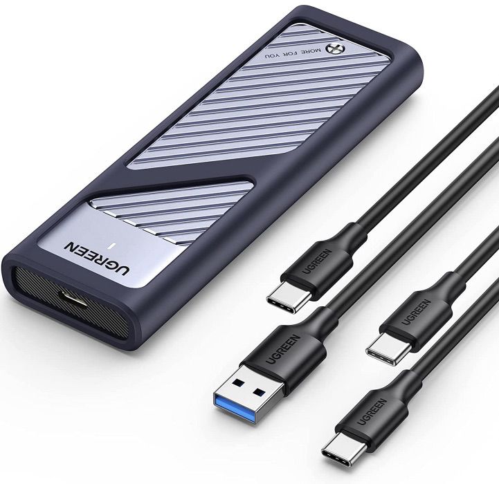UGREEN NVMe Gehäuse aus Aluminium mit USB 3.2 für 21,59€ (statt 30€)