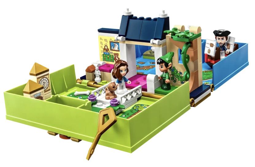 LEGO 43220 Peter Pan & Wendy Märchenbuch Abenteuer für 9,90€ (statt 18€)