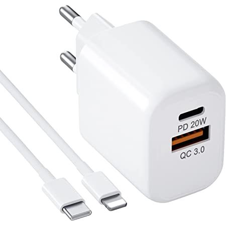 20W USB C Schnellladegerät für iPhone & iPad für 8,99€   Prime