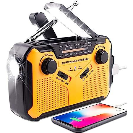 3.000mAh Notfall  & Outdoorradio mit Solarmodul für 11,69€ (statt 20€)