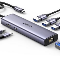 UGREEN USB C Docking Station mit 4K HDMI, Ethernet & PD 100W für 18,99€ (statt 28€)