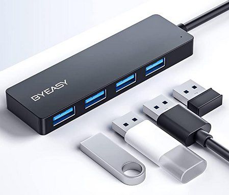 BYEASY 4 Port USB 3.1 Hub für 9,89€ (statt 15€)