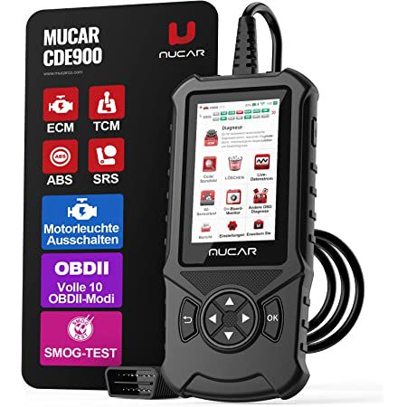 MUCAR CDE900   OBD2 Diagnosegerät für 35,98€ (statt 50€)