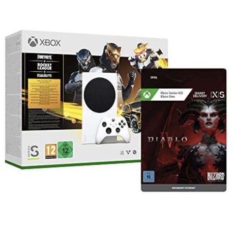 Xbox Series S Gilded Hunter Bundle + Diablo IV für 299,99€ (statt 338€)