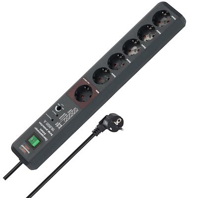 Brennenstuhl Secure-Tec 6-Fach Steckdosenleiste für 19,99€ (statt 30€)
