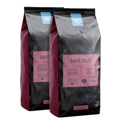 2x 500g Happy Belly Kaffeebohnen &#8222;Caffè Dolce&#8220; für 8,79€ (statt 12€)