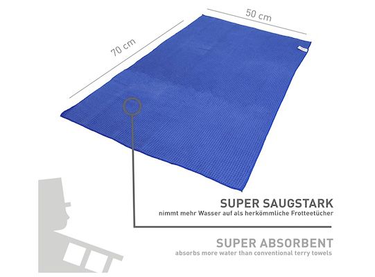 NIGRIN Super Trockentuch mit 70x50 cm für 8,63€ (statt 13€)