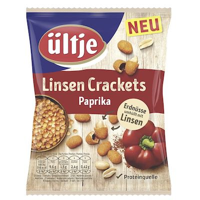 110g ültje Paprika Linsen Crackets für 1,39€
