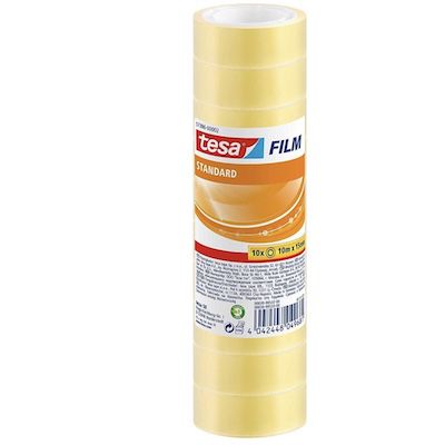 10x tesafilm standard – Transparentes Klebeband für 2,29€ (statt 6€)