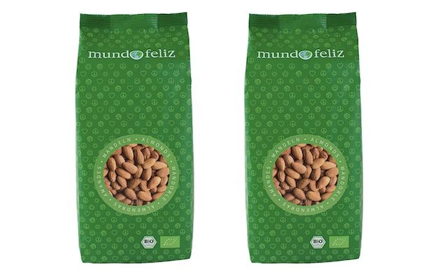 2 x 500g Mundo Feliz Ganze Mandeln aus Bio Anbau für 13,67€ (statt 19€)