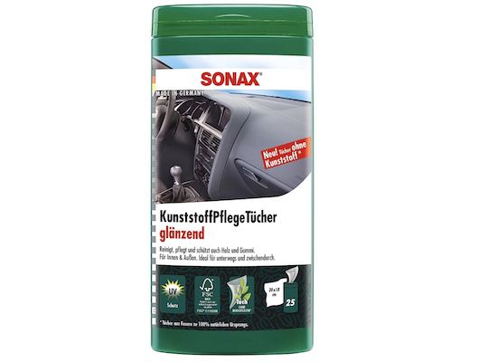 2x SONAX Kunststoff Pflegetücher für 8,46€ (statt 18€)