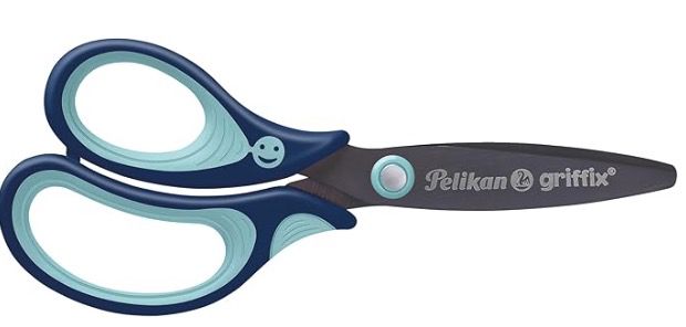 ✂️ Pelikan Griffx Schulschere für Linkshänder in Blau für 2,37€ (statt 6€)