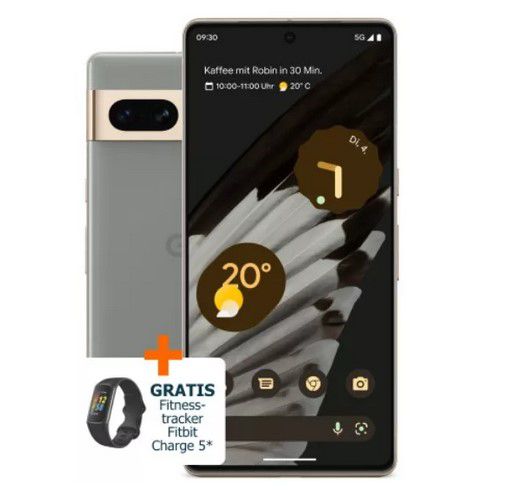 Google Pixel 7 Pro + Fitbit Charge 5 für 49€ + 5G Vodafone Allnet Flat 45GB ab 29,99€ mtl.