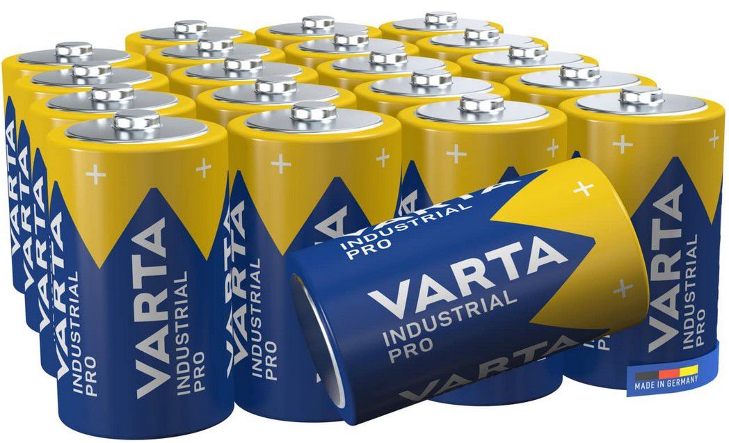 20 x VARTA Industrial Pro Batterien Mono für 13,60€ (statt 35€)