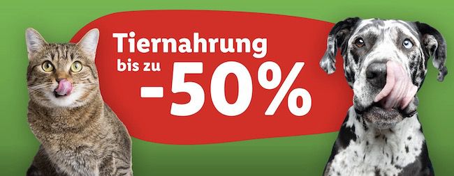 Lidl: Tiernahrung bis  50%   z.B. 70x Delights Twisted Sticks für 14,94€ (statt 24€)