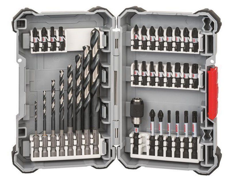 Bosch Pro Click Impact 35 tlgs. HSS Bohrer Bit Set für 32,90€ (statt 54€)