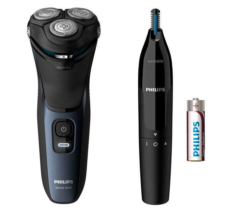 PHILIPS S3133/57 schnurloser Rotationsrasierer Set ab 49,99€ (statt 96€)