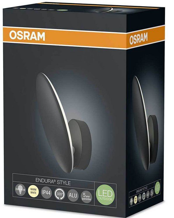 Osram Endura Style Wallwasher 8W LED Wand  Deckenleuchte für 9,99€ (statt 18€)