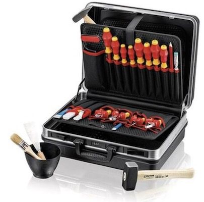 KNIPEX Lehrlingskoffer VDE mit 24 teiligem Werkzeug für 268,79€ (statt 295€)
