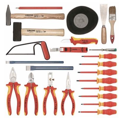 KNIPEX Lehrlingskoffer VDE mit 24 teiligem Werkzeug für 268,79€ (statt 295€)