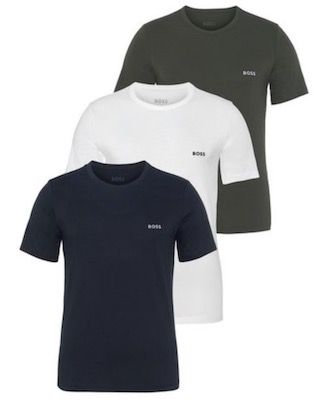 3er Pack Hugo Boss Classic Short Sleeve T Shirt für 28,79€ (statt 36€)