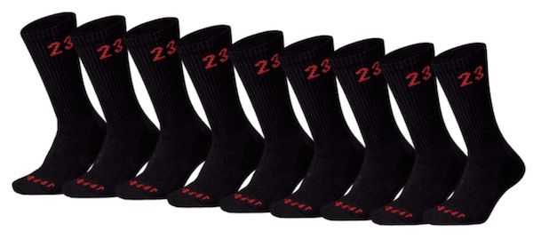 9er Pack Nike Socken Jordan Essentials Crew für 29,99€ (statt 59€)